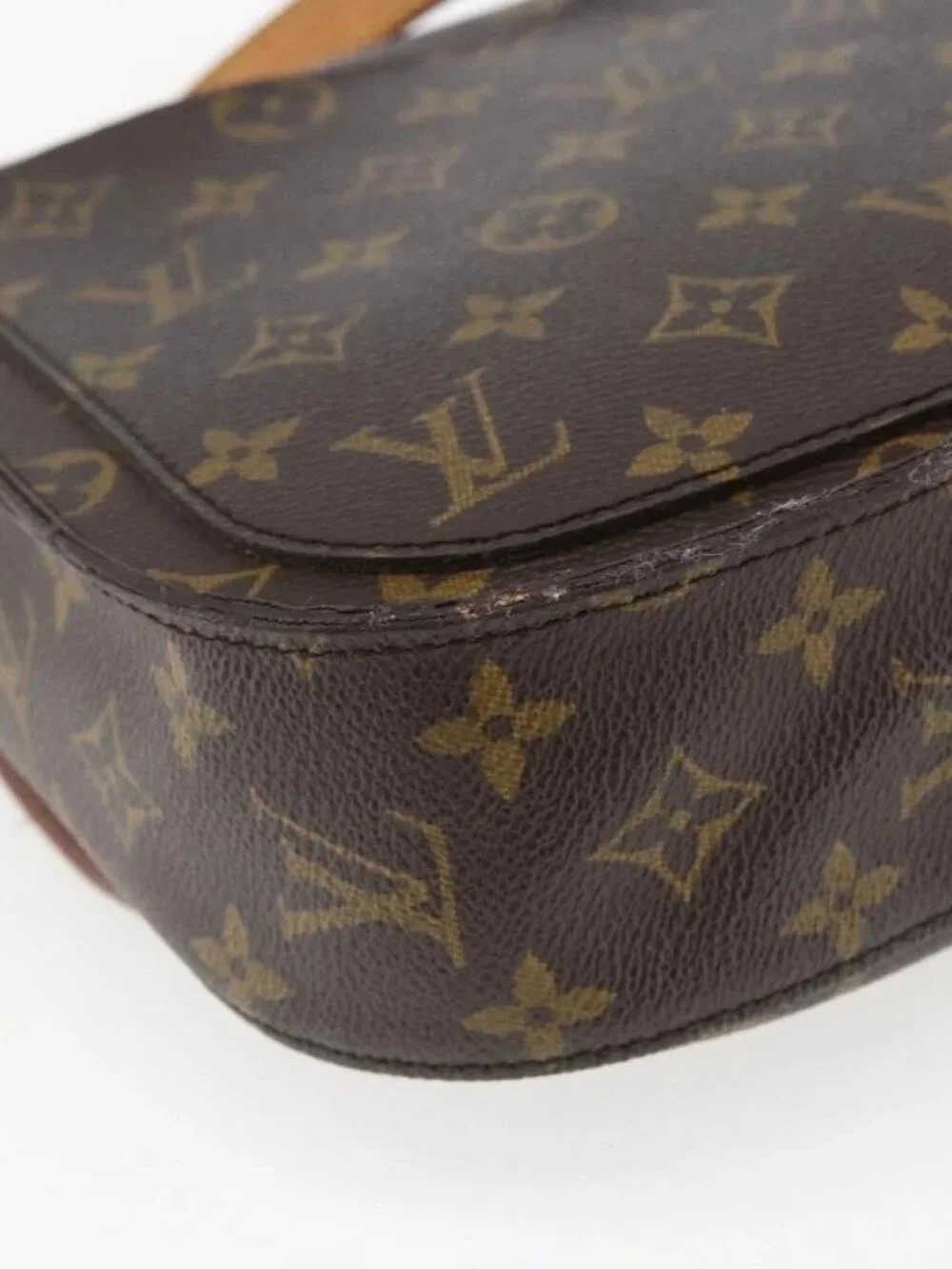LOUIS VUITTON Monogram Saint Cloud GM Shoulder Bag M51242 LV Auth ep13188